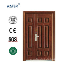 Four Panel Mother Son Steel Door (RA-S151)